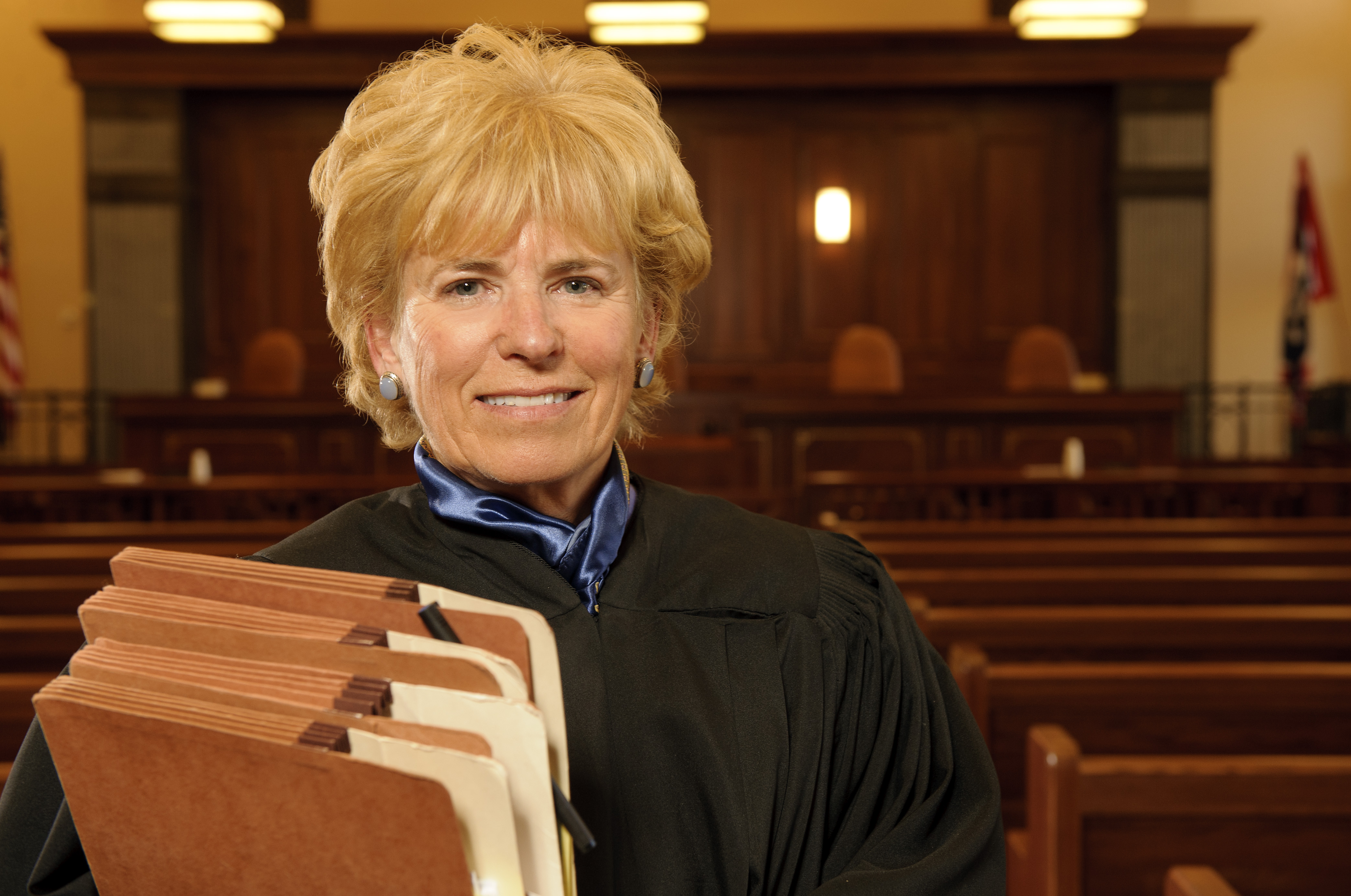 Wyoming Supreme Court Chief Justice, Marilyn Kite.  For UWYO.